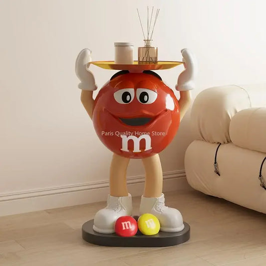 Mm Bean Creative Art Sofa TV Cabinet Next To The Living Room Large Bedside Shelf Floor Decorations